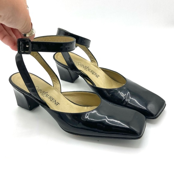 🚫SOLD🚫Vintage YSL Mary Jane heels - Picture 4 of 15